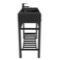 Black Modern Console Sink Vanity, 40